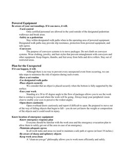 Ups Safety Ride Example Form UPS 8 Yard Control Safety Guidelines | PDF | Walking | Knee