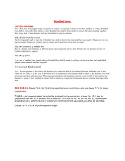 Guidelines for Bundled Bar Reinforcement | PDF | Column | Concrete