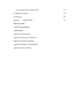 4.2.2 Example of an Evaluation Tally 
 
 
 
 
 
4-5 
4.3 Results and Analysis 
 
 
 
 
 
 
 
4-6 
4.4 Summary