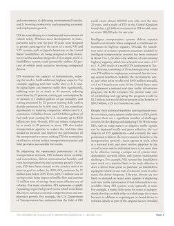 The information Technology & Innovation foundation  |  january 2010	
	
page 3
and convenience, 4) delivering environmental be