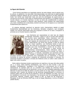 La figura del Chamán 
      Como hemos apuntado en el apartado anterior de este trabajo, para la gente inuit, 
la cultura, la