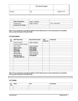 SAP SD Functional Specification Document | PDF | Specification ...