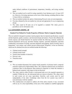 under defined conditions of pretreatment, temperature, humidity, and testing machine 
speed.  
 This test method can be used