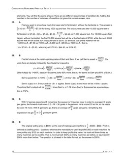 Quantitative Reasoning Practice Test 1 | PDF | Fraction (Mathematics ...