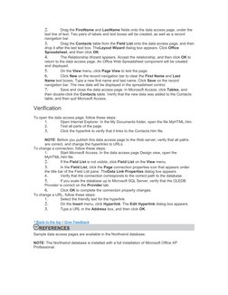 Connect HTML to Access Database | PDF | Microsoft Access | Hyperlink