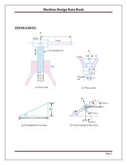 Machine Design Data Book | PDF | Teaching Methods & Materials