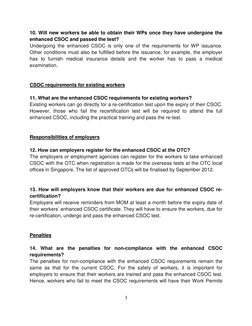 Csoc Question CSOC Course FAQs for Construction Workers | PDF | Government | Labour