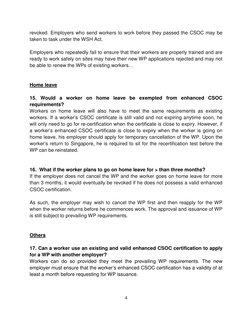 Csoc Question CSOC Course FAQs for Construction Workers | PDF | Government | Labour
