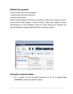 Manual de MySQL Workbench en Español | PDF | Tabla (base de datos) | Mi sql