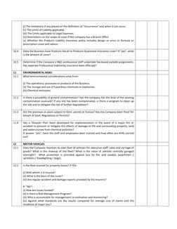 (i) The limitations if any placed on the definition of "Occurrence" and when it can occur. 
(ii) The Limits of Liability ap