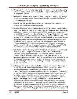API RP 584: Integrity Operating Windows | PDF | Reliability Engineering ...