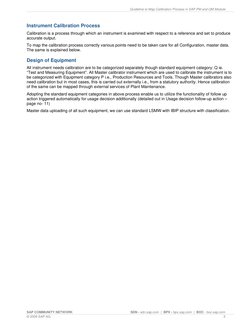 Guideline To Map Calibration Process in SAP PM and QM Module | PDF ...