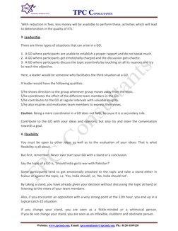 TPC CONSULTANTS 
  
                      Website: www.tpcind.com, Email: tpcconsultants@tpcind.com, Ph.: 0120 4