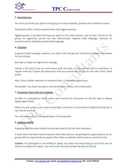 TPC CONSULTANTS 
  
                      Website: www.tpcind.com, Email: tpcconsultants@tpcind.com, Ph.: 0120 4