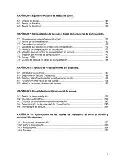 CAPÍTULO 6: Equilibrio Plástico de Masas de Suelo. 
 
6.1  Empuje de tierras.................................................