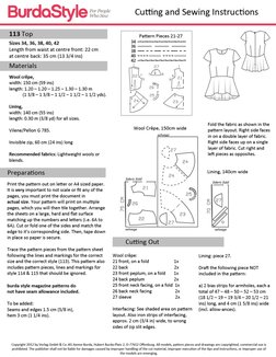 dress cutting and stitching pdf Sewing / Tailoring / Stitching : Princess Cut or A-Line Kameez draft