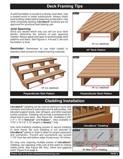Ultradeck Railing Installation UltraDeck Installation | PDF | Stairs | Drill