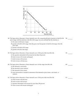 Elasticity of Demand: Quiz Questions | PDF | Demand | Price Elasticity ...