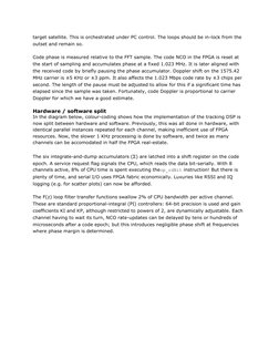 target satellite. This is orchestrated under PC control. The loops should be in-lock from the 
outset and remain so. 
Code ph