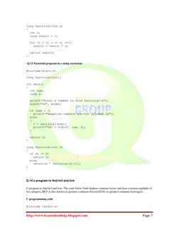 C Programming Exercises and Solutions | PDF | C (Programming Language ...