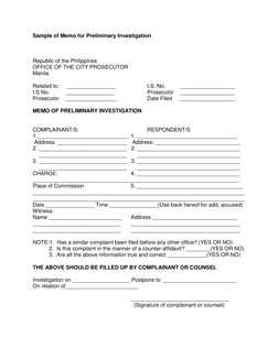 Application for Search Warrant Sample | PDF | Affidavit | Complaint