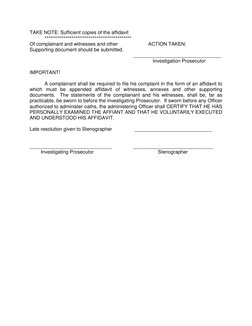 Application for Search Warrant Sample | PDF | Affidavit | Complaint