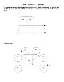 CNC Milling and Turning Program Examples | PDF | Industries ...