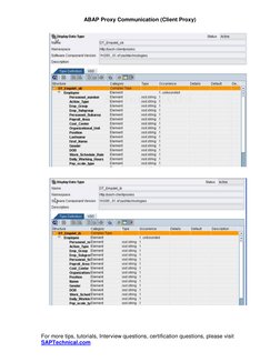 ABAP Proxy Communication Overview | PDF | Proxy Server | Java ...