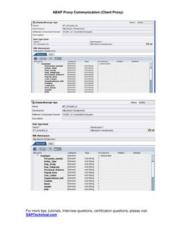 ABAP Client Proxy Communication Guide | PDF | Proxy Server | Java ...