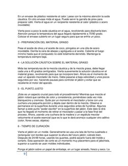 9  
 
En un envase de plástico resistente al calor ) pese con la máxima atención la soda 
cáustica. En otro envase mida el ag
