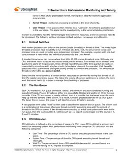 Extreme Linux Performance Monitoring and Tuning 
© 2006 StrongMail Systems – “Unlock the Power of Digital Messagi