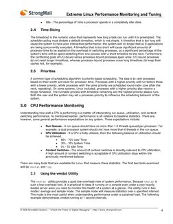Extreme Linux Performance Monitoring and Tuning 
© 2006 StrongMail Systems – “Unlock the Power of Digital Messagi