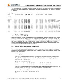 Extreme Linux Performance Monitoring and Tuning 
© 2006 StrongMail Systems – “Unlock the Power of Digital Messagi