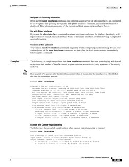 Interface Commands
show interfaces
IR-365
Cisco IOS Interface Command Reference
 
Weighted Fair Queueing Information
If you