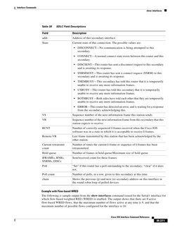 Interface Commands
show interfaces
IR-371
Cisco IOS Interface Command Reference
 
Example with Flow-based WRED
The followin