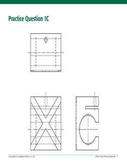Copyright by Goodheart-Willcox Co., Inc.	
CSWA Exam Practice Questions  5
Practice Question 1C
