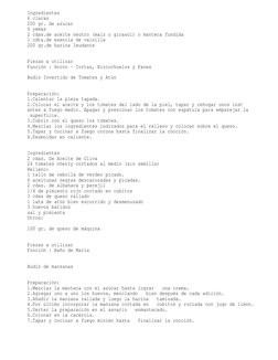 Ingredientes
6 claras
200 gr. de azucar
6 yemas
2 cdas.de aceite neutro (maíz o girasol) o manteca fundida
1 cdta.de esencia