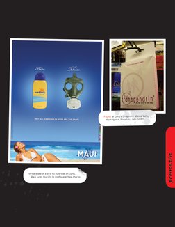 prov0cative
In the wake of a bird flu outbreak on Oahu,
   Maui lures tourists to its disease-free shores.
Found: at Long’s D