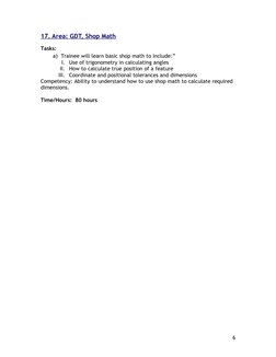 CNC Machine Operator Training Plan | PDF | Numerical Control | Machine Tool