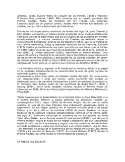 ámbitos, 1948), Eudora Welty (El corazón  de los Ponder, 1954) y Flannery 
O'Connor  (Los  profetas, 1960).  Más  conocido  p