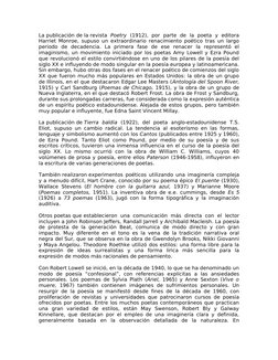 La publicación de la revista  Poetry (1912),  por  parte  de  la  poeta  y  editora 
Harriet Monroe, supuso un extraordinario