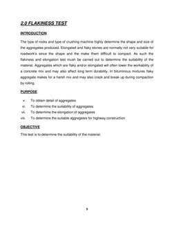 Flakiness and Elongation Test Procedure | PDF | Construction Aggregate ...