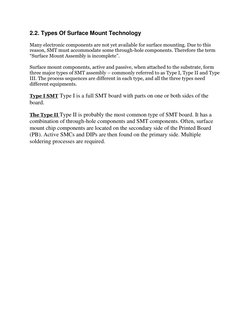 Surface Mount Technology Overview | PDF | Printed Circuit Board | Soldering