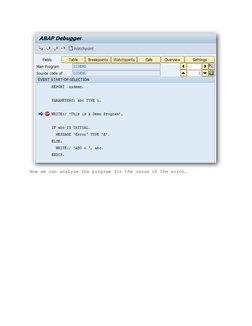 Debugging SAP Background Jobs with JDBG | PDF