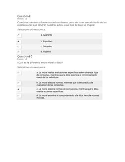 Examen Final de Desarrollo Humano SENATI | PDF | Moralidad ...