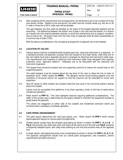 Piping Rack Training Course Drawing.pdf Piperack Design and Piping Manual | PDF | Technology & Engineering