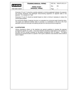 Piping Rack Training Course Drawing.pdf Piperack Design and Piping Manual | PDF | Technology & Engineering