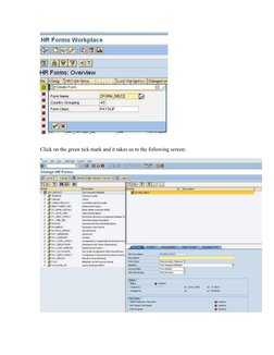Designing SAP HR Forms Tutorial | PDF | Computer Programming | Software