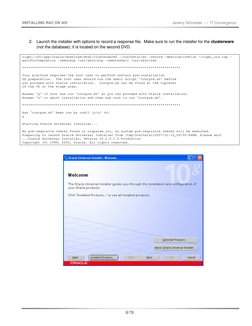 INSTALLING RAC ON AIX