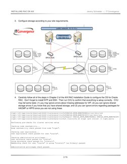 INSTALLING RAC ON AIX